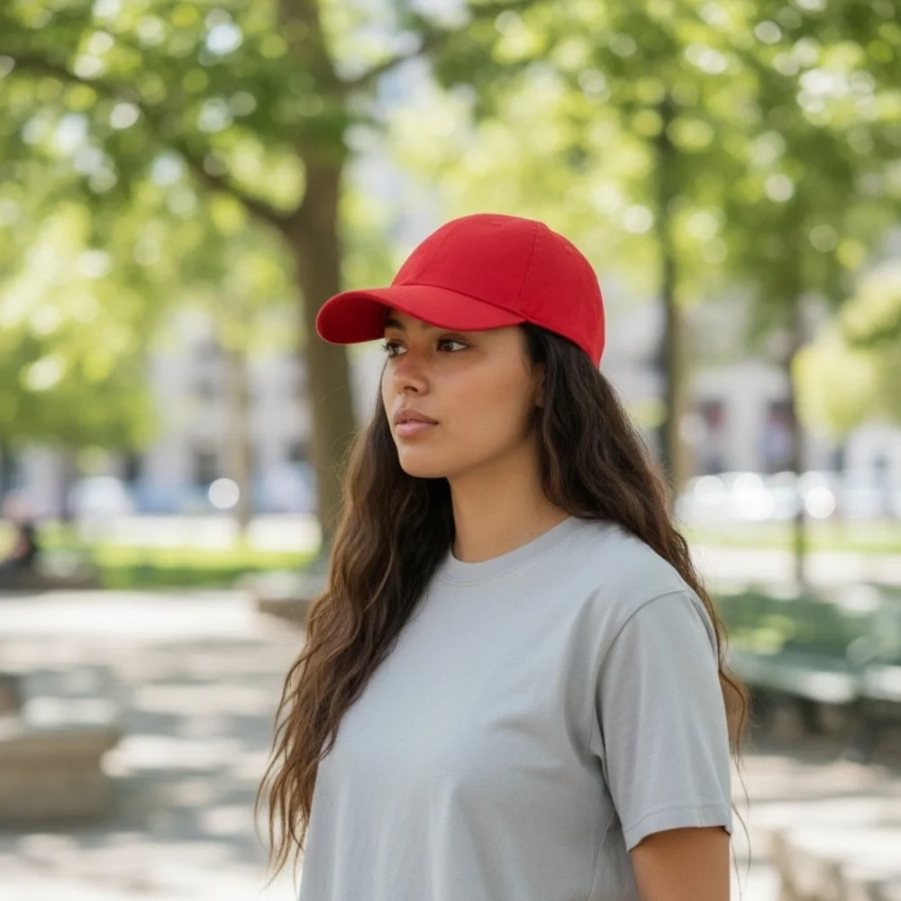 Lululemon Athletica Red Baseball Cap One Size